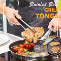 (🔥2023 New Year Sale-49% OFF) Stainless Steel Grill Tongs