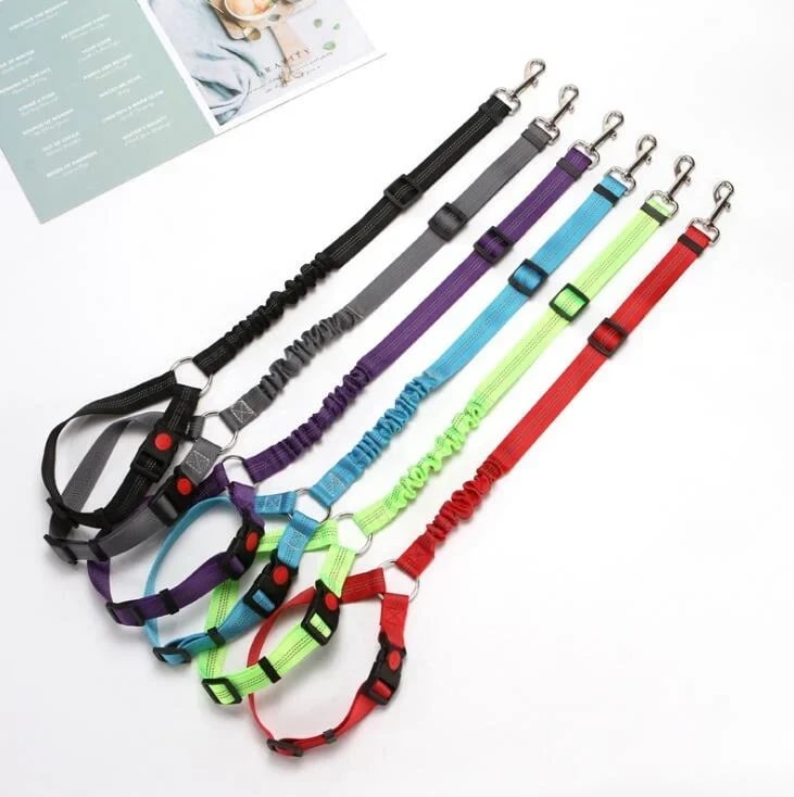 (🔥2023 HOT SALE ) - Adjustable Car Dog Leash(BUY 3 Free Shipping)